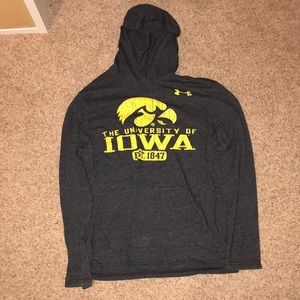 Under armour University of Iowa hoodie medium